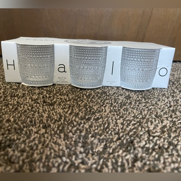 Jupiter shot glasses from Pottery Barn - Picture 3 of 4